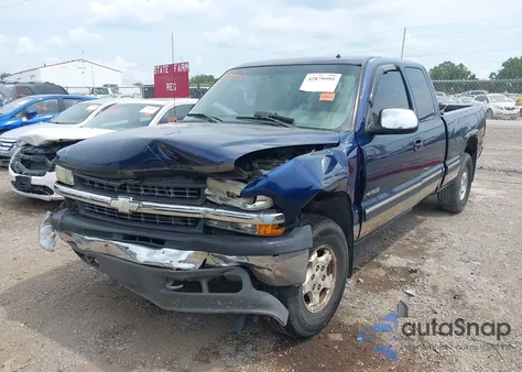 2002 Chevrolet Silverado 1500 Lt z USA, uszkodzony, nr VIN 2GCEK19T421189181